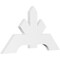 Ekena Millwork Vanguard Architectural Grade PVC Gable Bracket, 48"W x 26"H x 2"D x 6"F, 13/12 Pitch GBP048X26X0206VAN00 - alternate 1